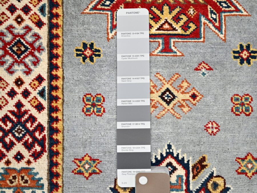 2'8" x 9'7",Densely Woven Hand Knotted ,Extra Soft Organic Wool,Oriental Runner Rug - Image 4